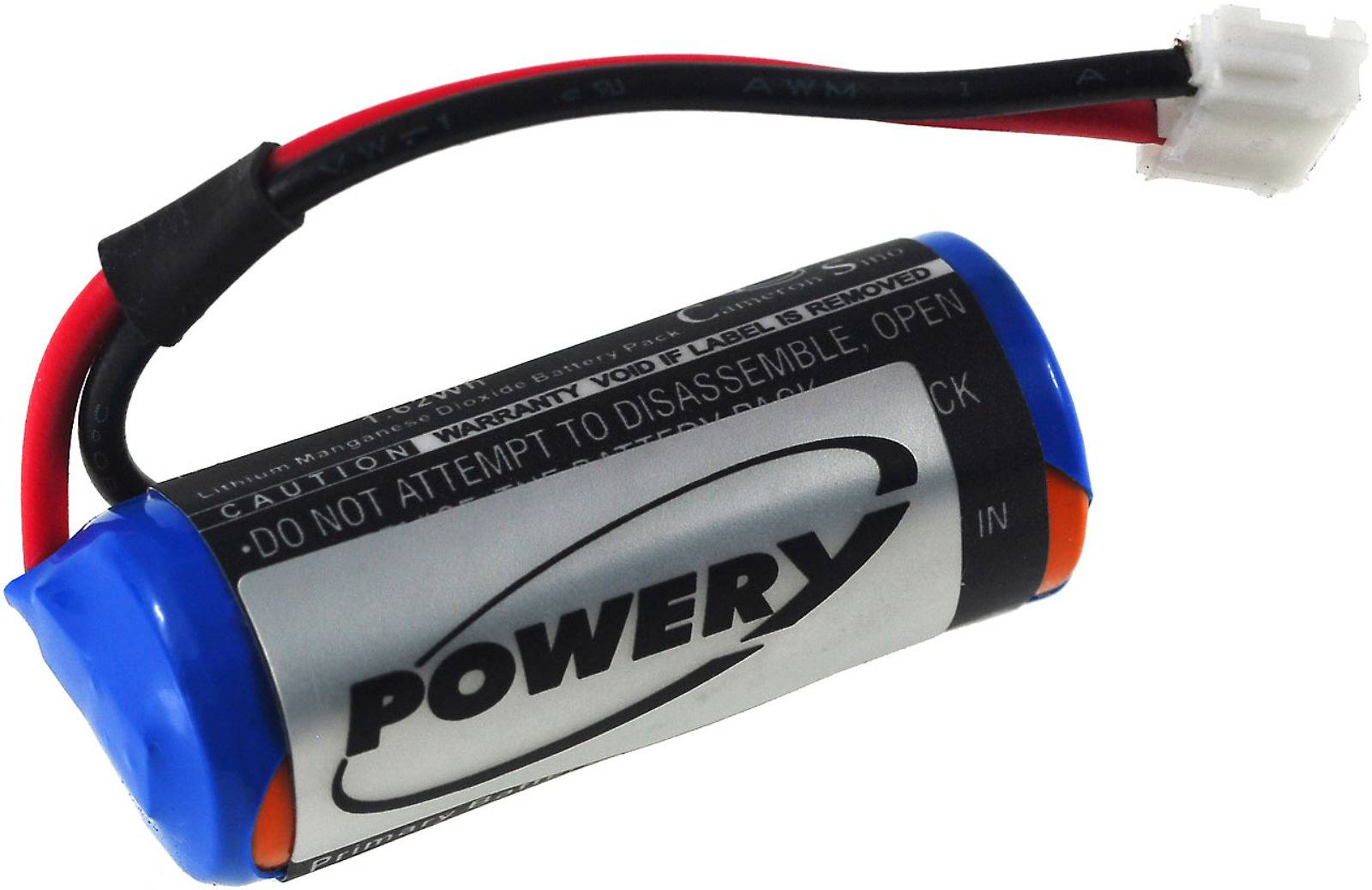 Powery SPS-Lithiumbatterie für Mitsubishi Typ FX2NC-32BL, 3,6V, Lithium-Mangandioxid