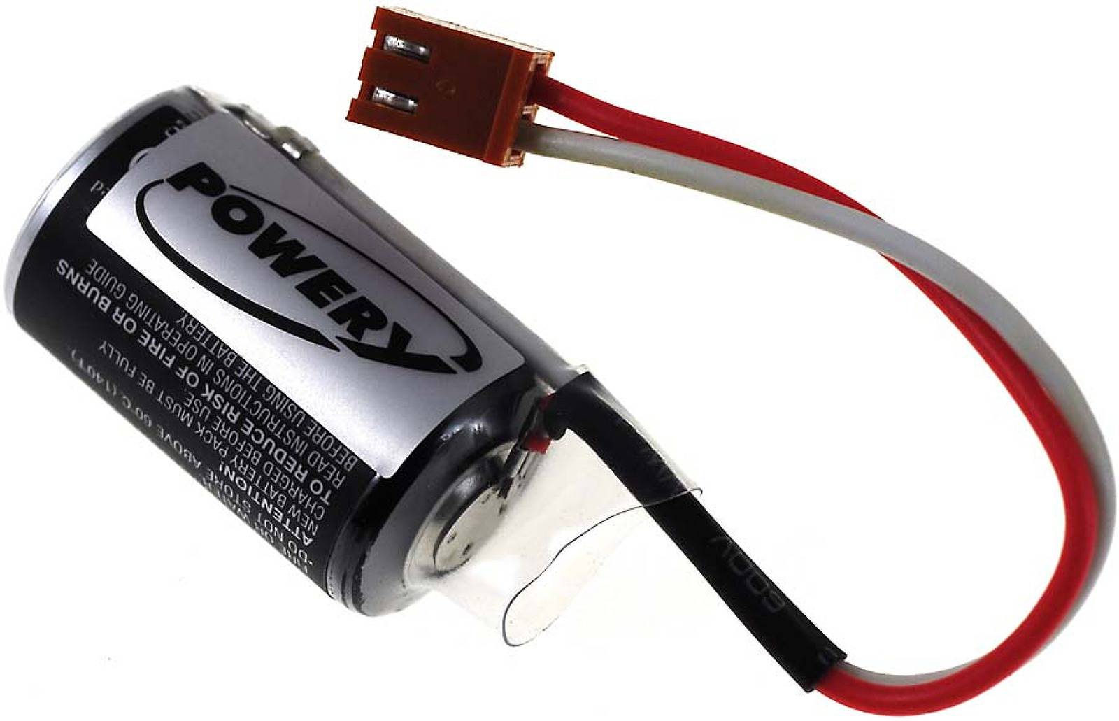 Powery SPS-Lithiumbatterie für Omron NS7 / Typ CPM2A-BAT01, 3,6V, Lithium-Mangandioxid