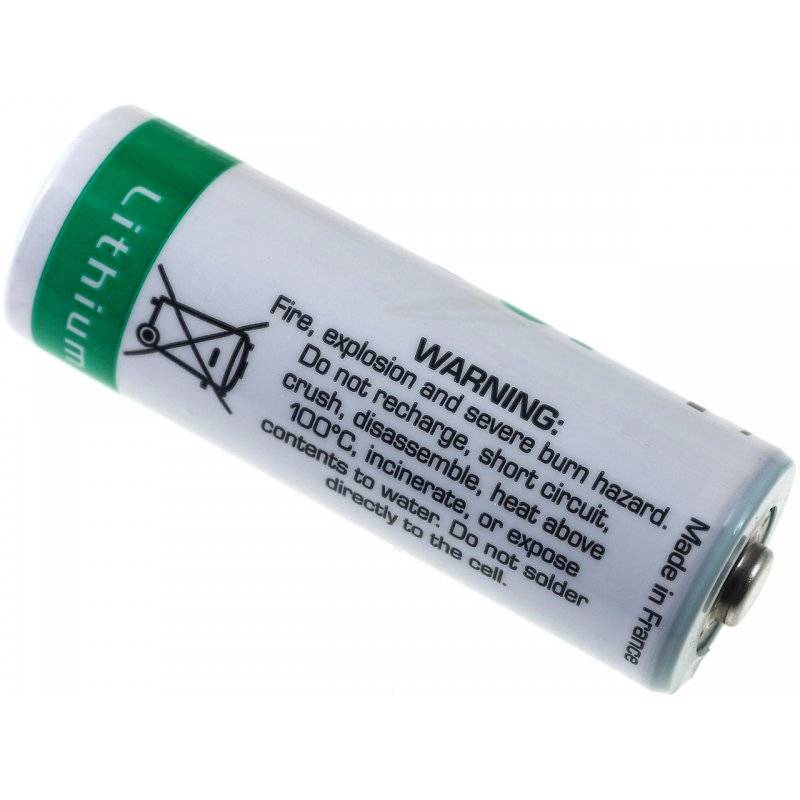 Lithium Batterie Saft LST 17500 A / LS17500 A Mignon 3,6V, 3,6V, Lithium-Thionylchlorid