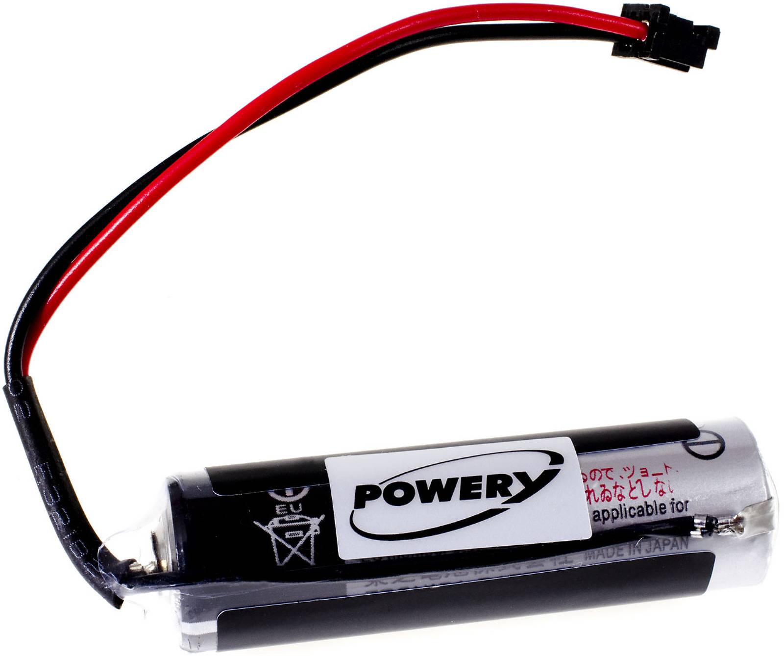 Powery SPS-Lithiumbatterie für Mitsubishi M70, Toshiba ER6VC119A, 3,6V, Lithium-Mangandioxid
