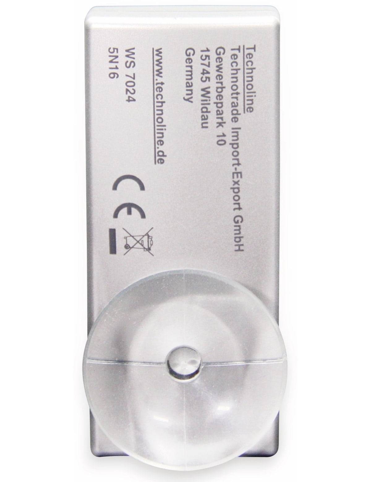 TECHNOLINE Digitales Fensterthermometer WS 7024, mit Saugnapf