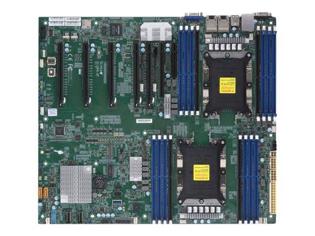 SUPERMICRO X11DPG-QT - Motherboard - Socket P - 2 Unterstützte CPUs - C621 - USB 3.0 - 2 x 10 Gigabit LAN - Onboard-Grafik - HD Audio (8-Kanal)