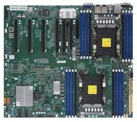 SUPERMICRO X11DPG-QT - Motherboard - Socket P - 2 Unterstützte CPUs - C621 - USB 3.0 - 2 x 10 Gigabit LAN - Onboard-Grafik - HD Audio (8-Kanal)
