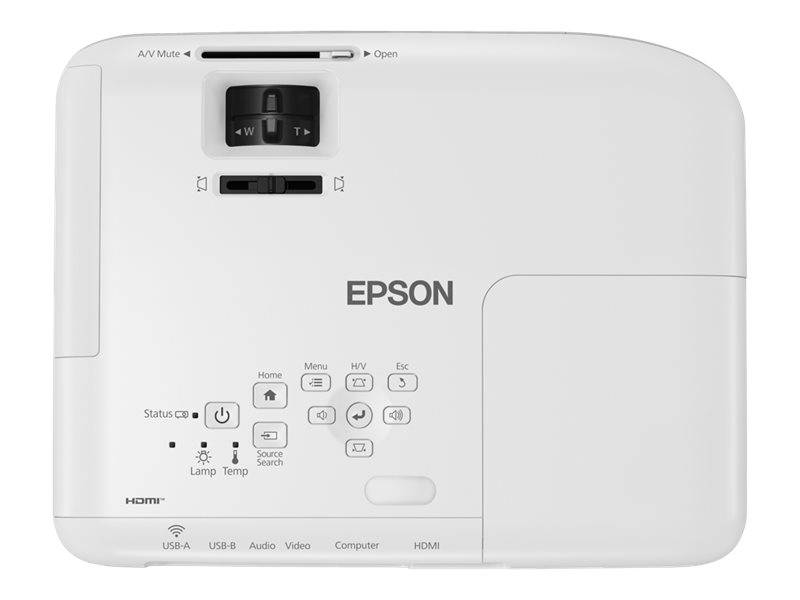 Epson EB-W06 - 3-LCD-Projektor - tragbar - 3700 lm (weiß)
