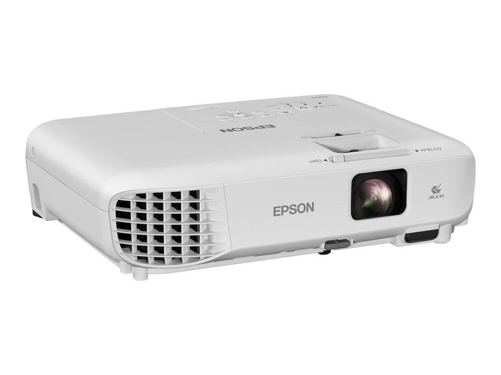 Epson EB-W06 - 3-LCD-Projektor - tragbar - 3700 lm (weiß)
