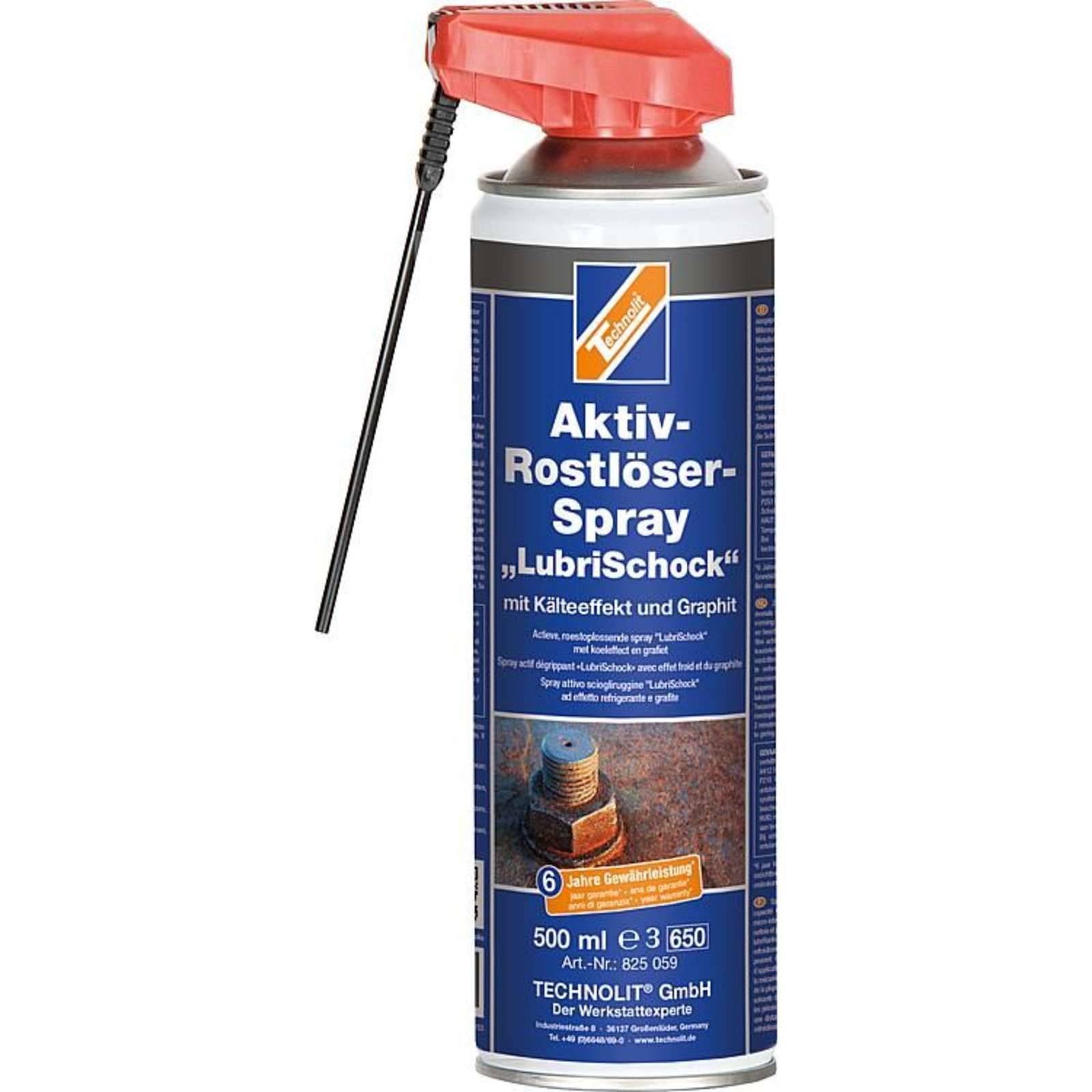 TECHNOLIT Aktivrostlöser-Spray LubriSchock 500 ml