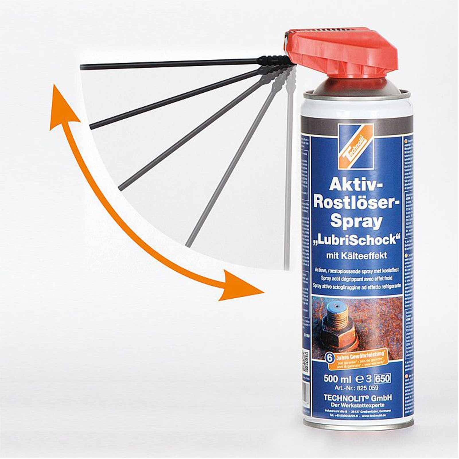 TECHNOLIT Aktivrostlöser-Spray LubriSchock 500 ml