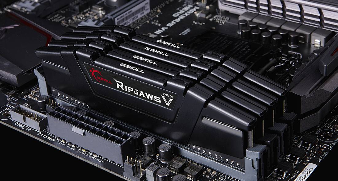G.Skill Ripjaws V - DDR4 - kit - 32 GB: 4 x 8 GB