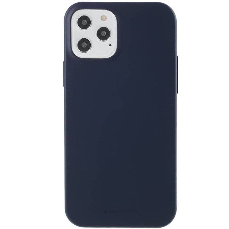 cofi1453® Soft Case Jelly kompatibel mit iPhone 12 Pro Max Schutzhülle Handyhülle Case Bumper in Dunkelblau