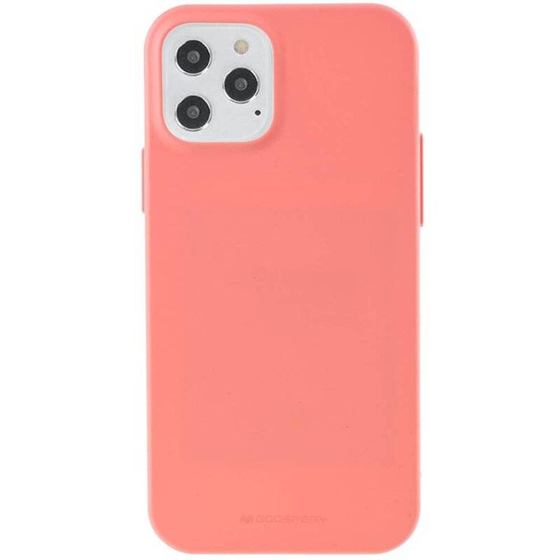 cofi1453® Soft Case Jelly kompatibel mit iPhone 12 Pro Max Schutzhülle Handyhülle Case Bumper in Rosa