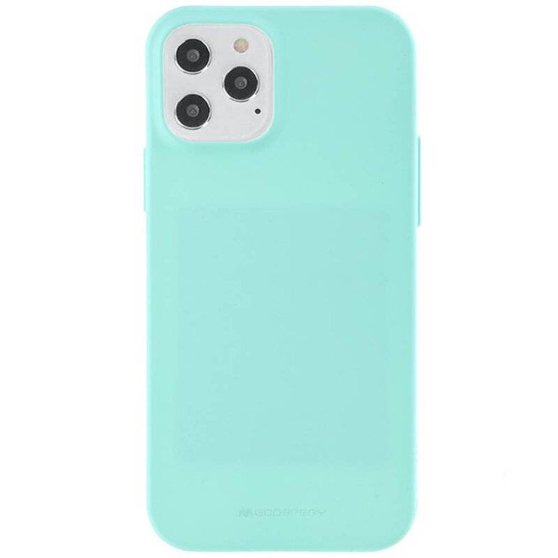 cofi1453® Soft Case Jelly kompatibel mit iPhone 12 Mini Schutzhülle Handyhülle Case Bumper in Mintgrün