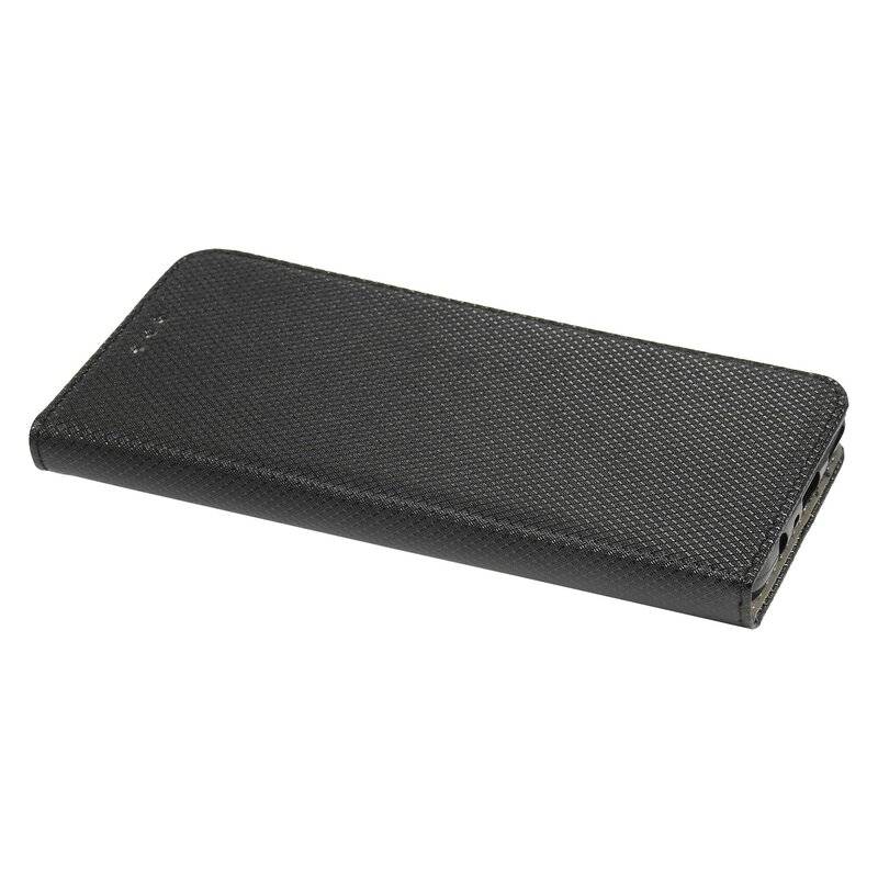 Buch Tasche "Smart" für REALME 7 Handy Hülle Etui Brieftasche Schutzhülle mit Standfunktion, Kartenfach Schwarz