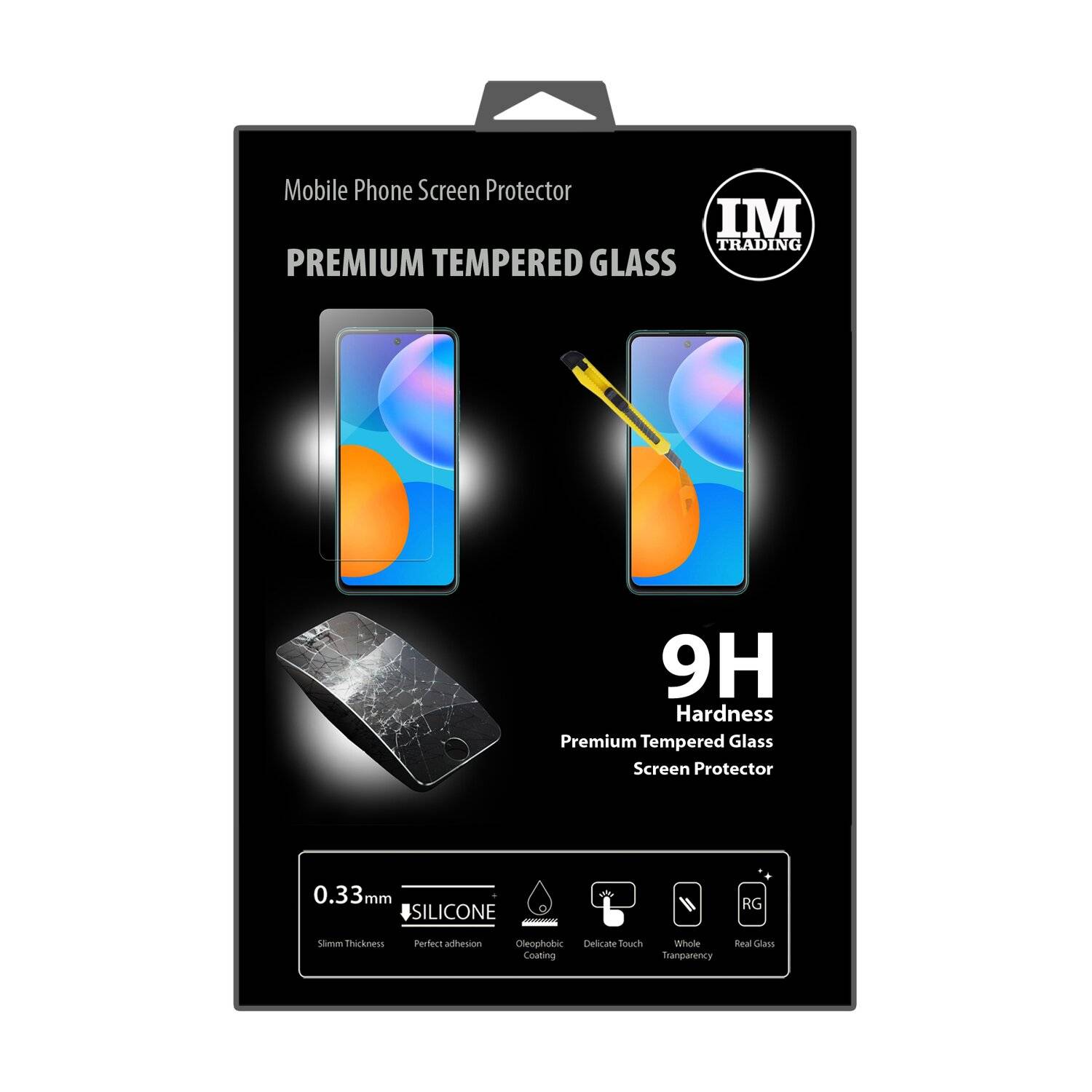 cofi1453® Schutzglas 9H kompatibel mit HUAWEI P SMART 2021 Displayschutzfolie Schutzfolie Passgenau Glas