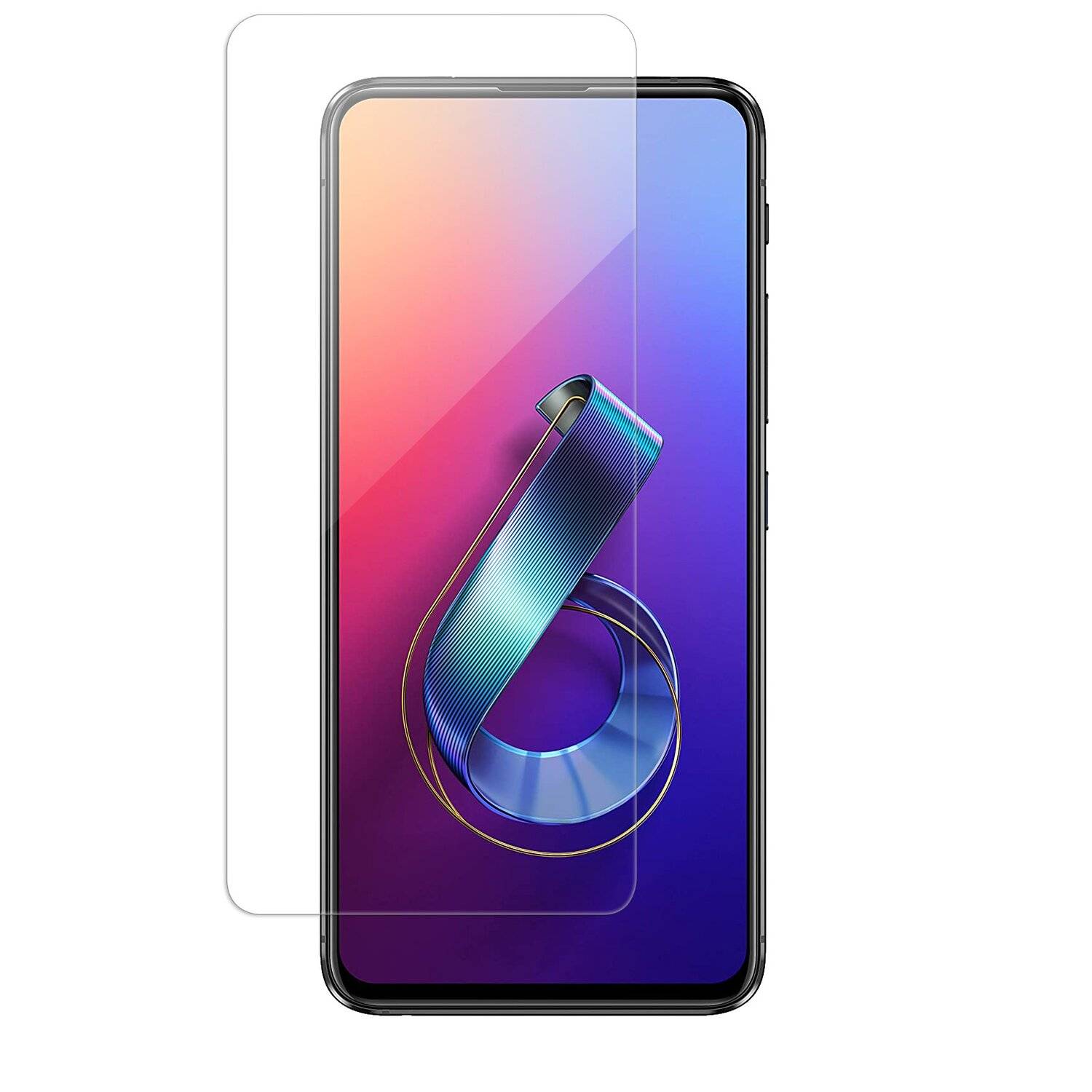 3X Schutz Schutz Glas 9H Tempered Glass Display Schutz Folie Display Glas Screen Protector ASUS ZENFONE 6 ( ZS630KL )