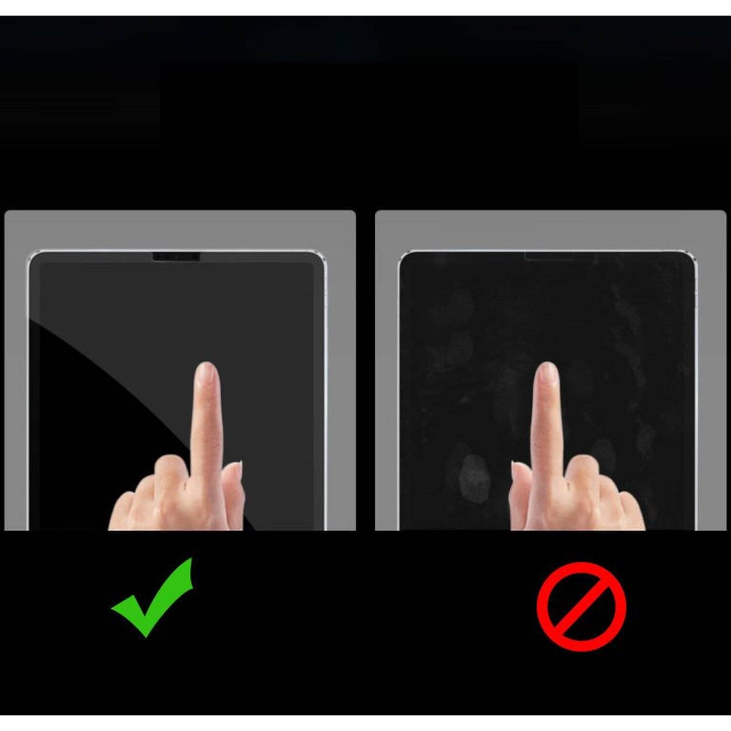 Dux Ducis Schutzglas 9H für Apple iPad Air 10.9" 2020 Displayschutzfolie Schutzfolie Passgenau Vollbild Robust