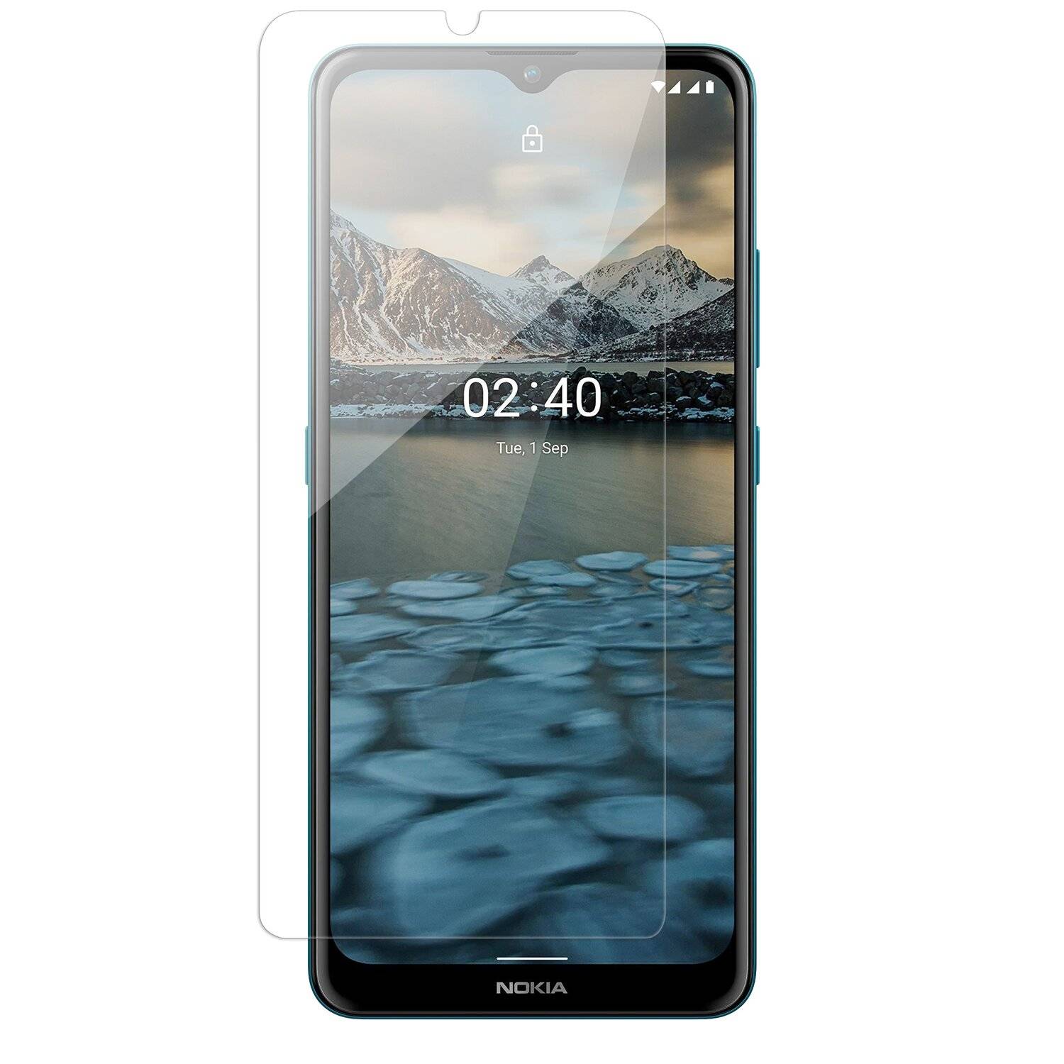 cofi1453® Schutzglas 9H kompatibel mit Nokia 2.4 Displayschutzfolie Schutzfolie Passgenau Glas