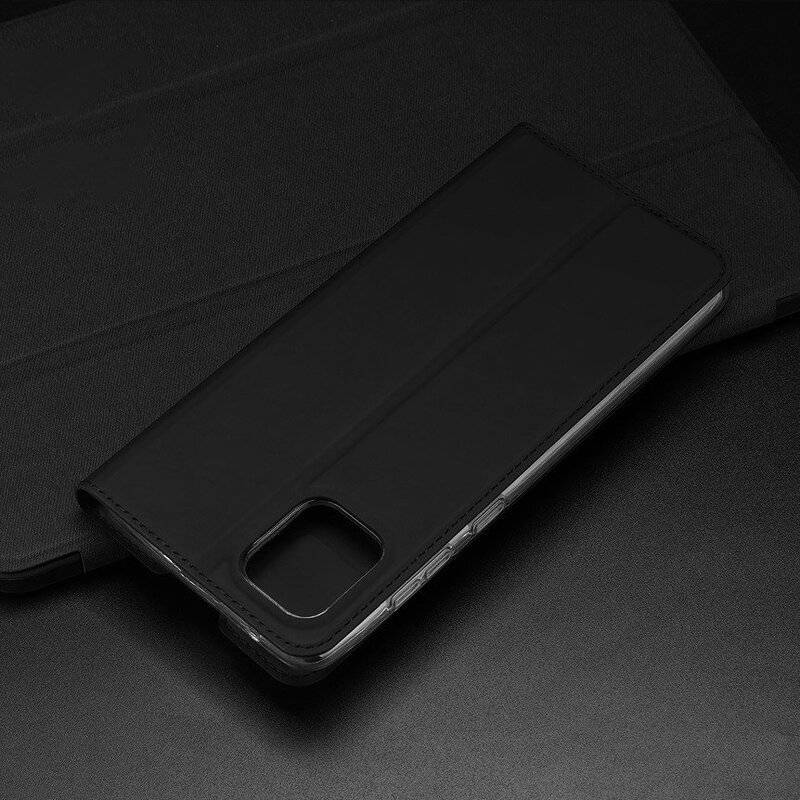 Buchtasche "Dux Ducis" für XIAOMI MI 10T LITE Handy Hülle Etui Brieftasche mit Standfunktion, Kartenfach Schwarz