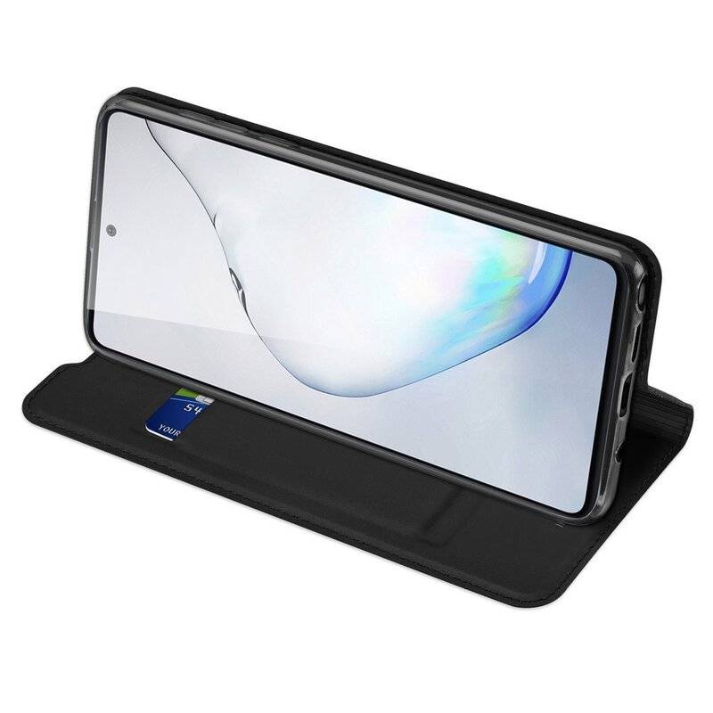 Buchtasche "Dux Ducis" für XIAOMI MI 10T LITE Handy Hülle Etui Brieftasche mit Standfunktion, Kartenfach Schwarz