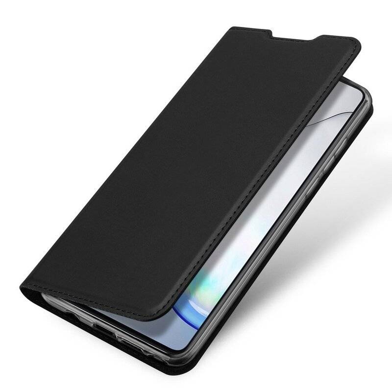 Buchtasche "Dux Ducis" für XIAOMI MI 10T LITE Handy Hülle Etui Brieftasche mit Standfunktion, Kartenfach Schwarz
