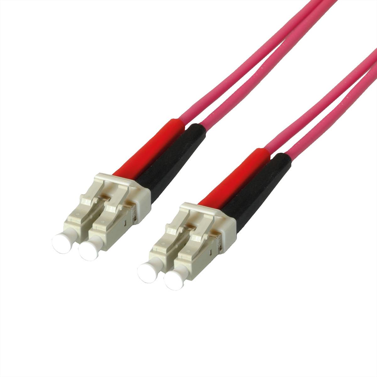 LEONI KERPEN - LEONI LWL-Kbl 50µm OM4 Suhner LC/LC 10m - Kabel - 10 m - Kabel - 10 m