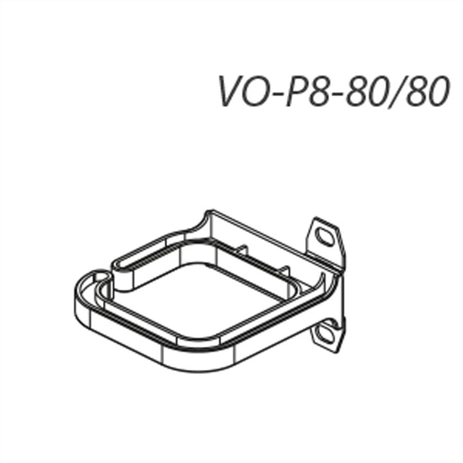 CONTEG Kabelöse vertikal 80 x 80 mm