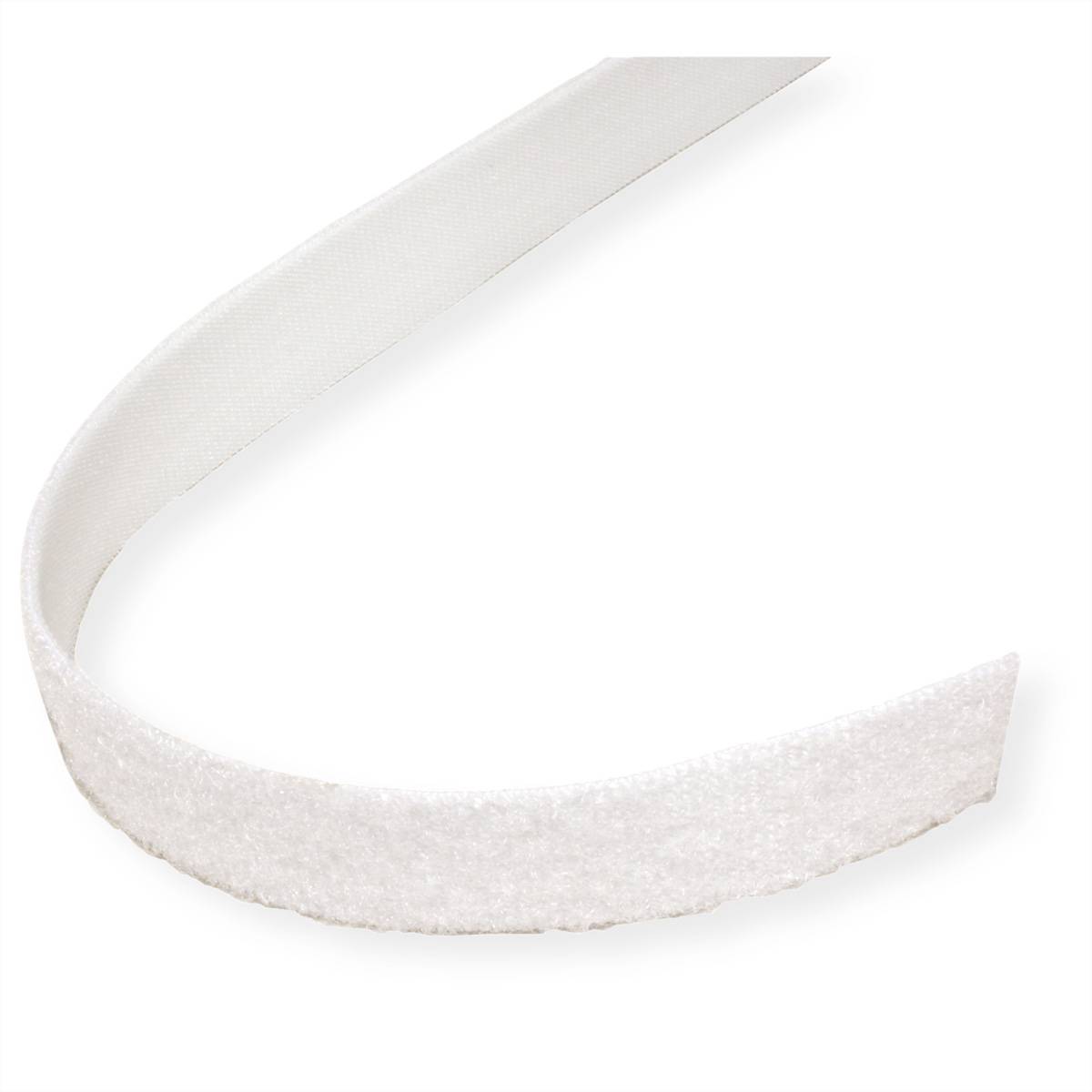 VELCRO® ONE-WRAP® Klettbandstreifen 20mm, unperforiert, weiß, 5 m