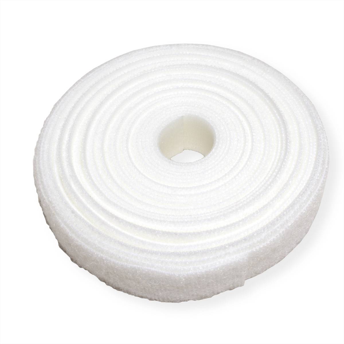 VELCRO® ONE-WRAP® Klettbandstreifen 20mm, unperforiert, weiß, 5 m