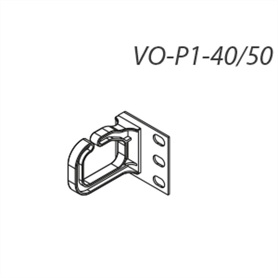 CONTEG Kabelöse horizontal 40 x 50 mm