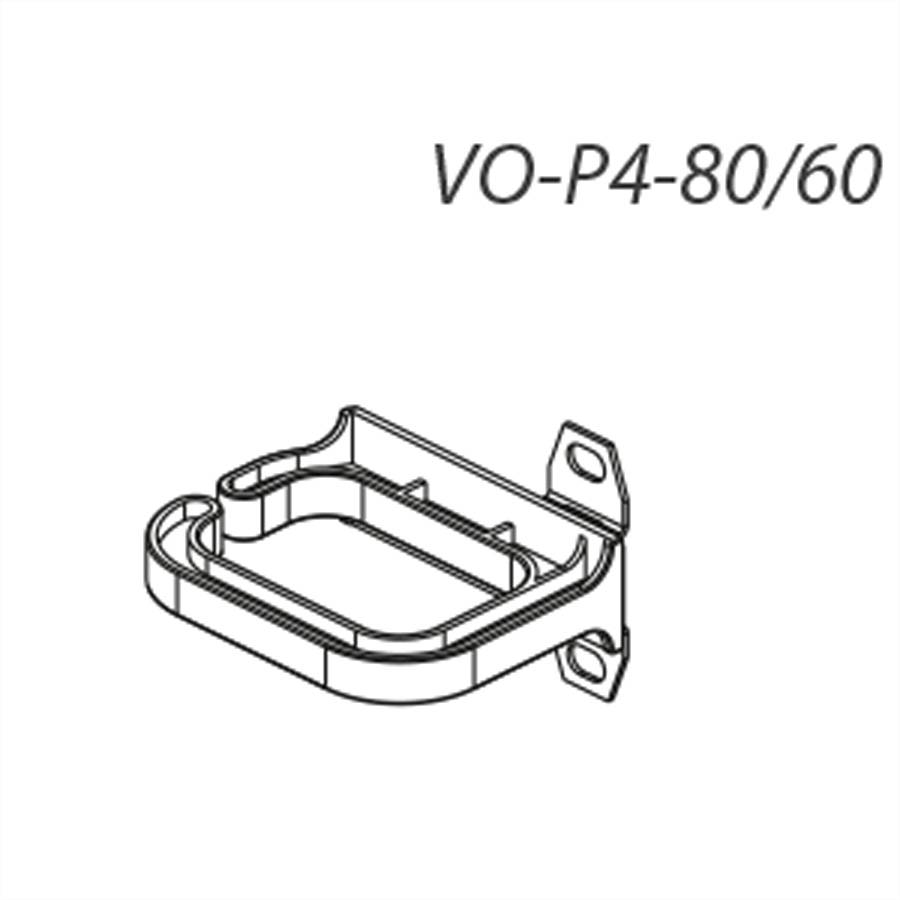 CONTEG Kabelöse vertikal 80 x 60 mm