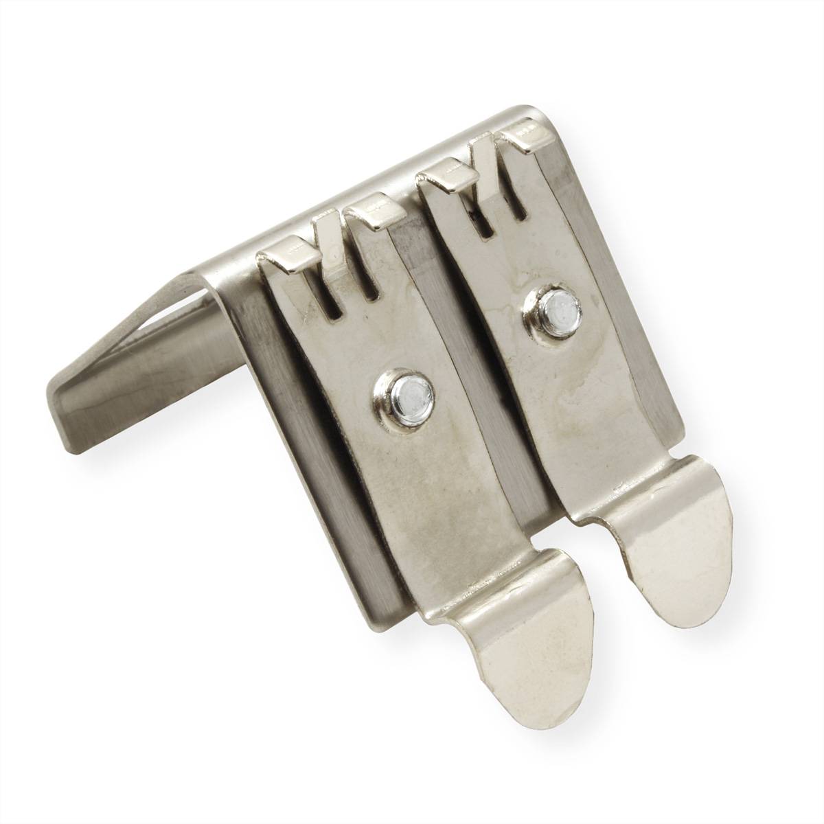 VALUE Hutschienen-Adapter unbestückt, für 2 Keystones