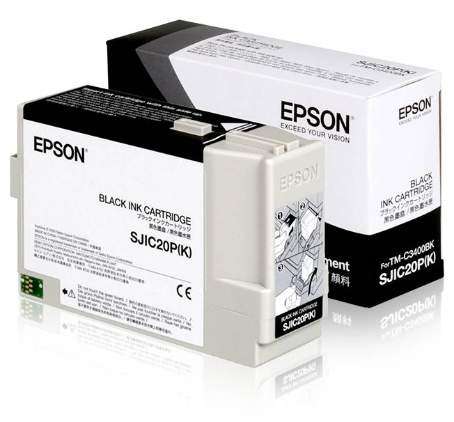 Epson SJIC20P(K) - Schwarz - Original - Tintenpatrone