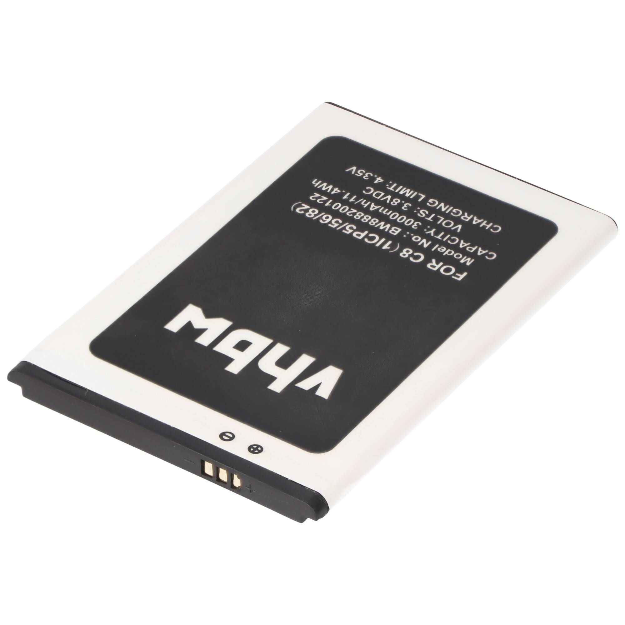Li-Ion-Akku - 3000mAh (3.8V) für Handy, Smartphone, Telefon wie Oukitel 1ICP5/56/82