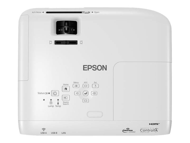 Epson EB-W49 - 3-LCD-Projektor - tragbar - 3800 lm (weiß)