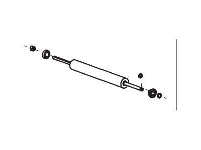 Zebra Druckwalze - für Xi Series 220XiII - 220 Kit Platen Roller