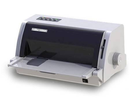 Tischflächenscanner mit offener Vorderschublade und Bedienfeld, wird zum Scannen von Blättern aus dem Zuführungsschlitz verwendet.