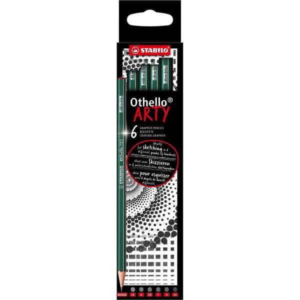 Bleistift Othello Etui -Arty- (gemischt) Kartonetui VE=6 Stück