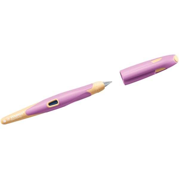 Schulfüller Easybirdy Pastel Edition Linkshänder M soft pink/apricot