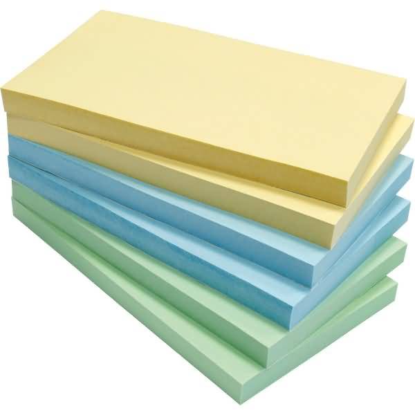 Haftnotiz oeco 5834 RC 125x75mm 100 Blatt sortiert 6 Stück