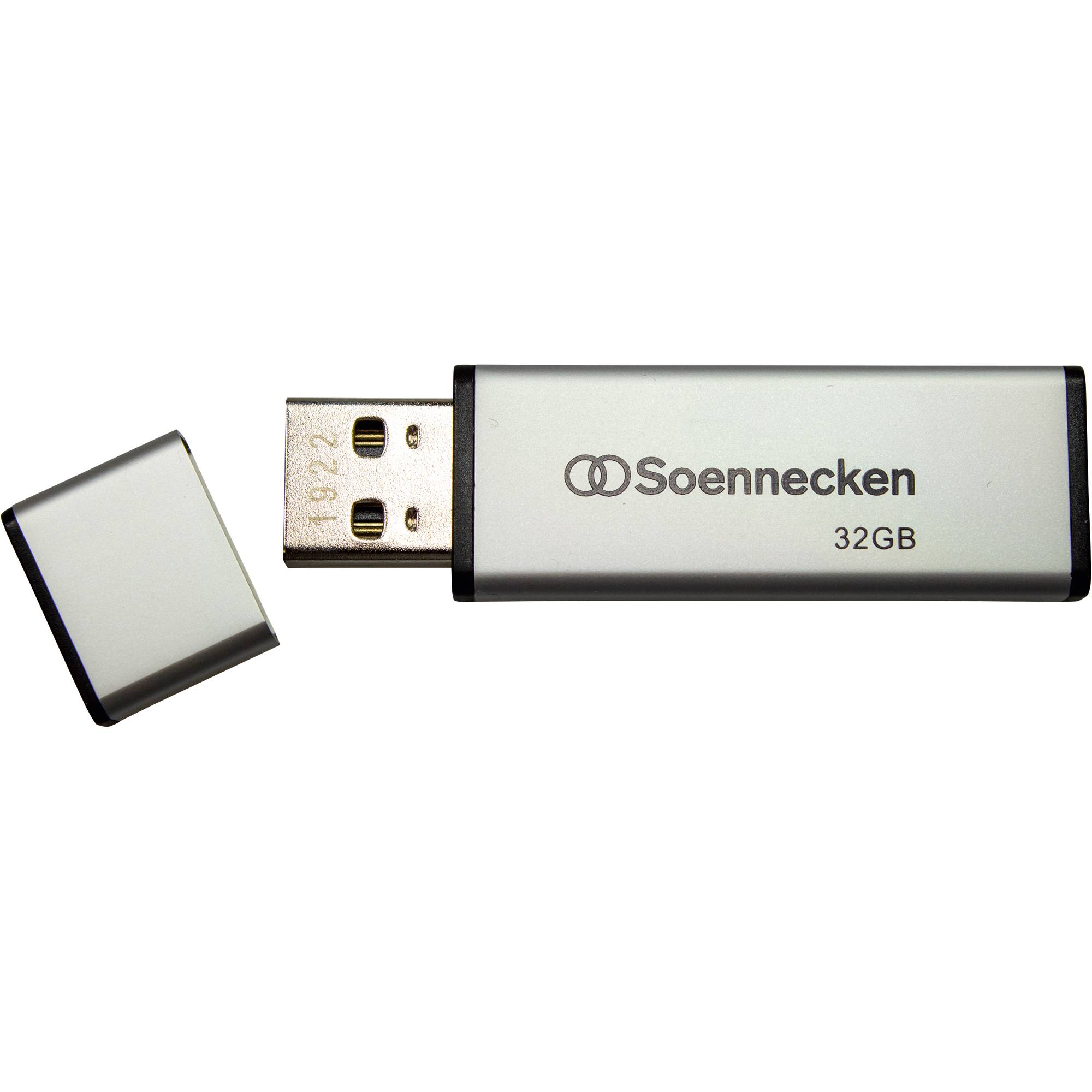 Soennecken USB-Stick 71614 2.0 32GB schwarz/silber