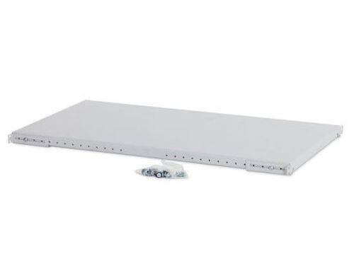Triton 19" Schwerlastboden für Netzwerkschränke, Festeinbau, Tiefe 850 mm, 150 kg, hellgrau RAL 7035