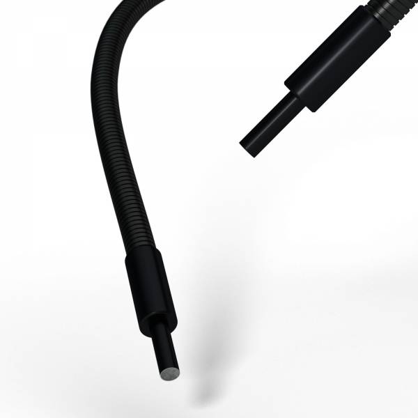 Halbstarrer Lichtleiter GLS2-600-4.5, 2-armig, Armlänge 600 mm, aktiver Durchmesser 4,5 mm