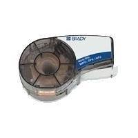 BRADY CORPORATION - Brady B-499 - Nylontuch - matt - Schwarz auf Weiß - Rolle (1,91 cm x 4,9 m)