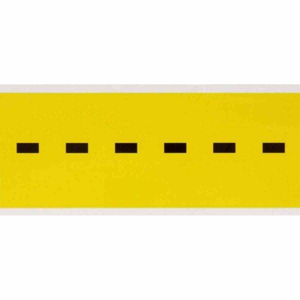 Brady, 3450-DSH, B-499, Nylongewebe, Beschriftung: - (Bindestrich), Schwarz auf Gelb, 38 x 89mm, Schrifth. 75mm(25 K. á 6)
