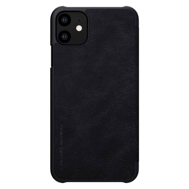 Nilkin Qin Premium ECHT LEDER Flip Klapp Handytasche Handyhülle Buch Tasche kompatibel mit Samsung Galaxy A71 5G