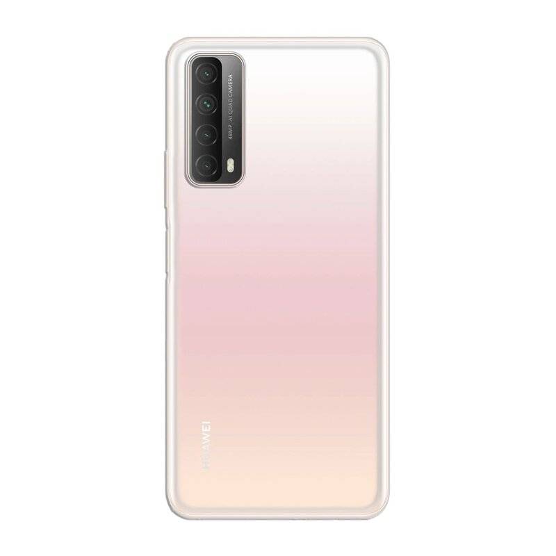 cofi1453® Silikon Hülle Basic kompatibel mit HUAWEI P SMART 2021 Case TPU Soft Handy Cover Schutz Transparent