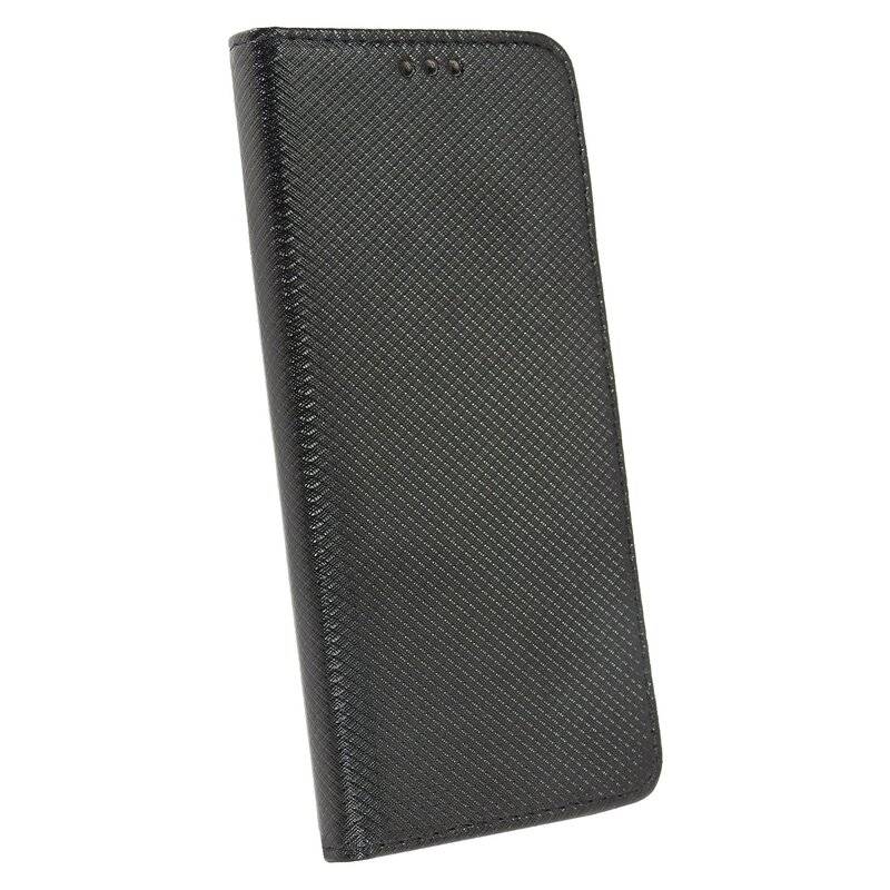 cofi1453® Buch Tasche "Smart" für HUAWEI P SMART 2021 Handy Hülle Etui Schutzhülle mit Standfunktion, Kartenfach Schwarz