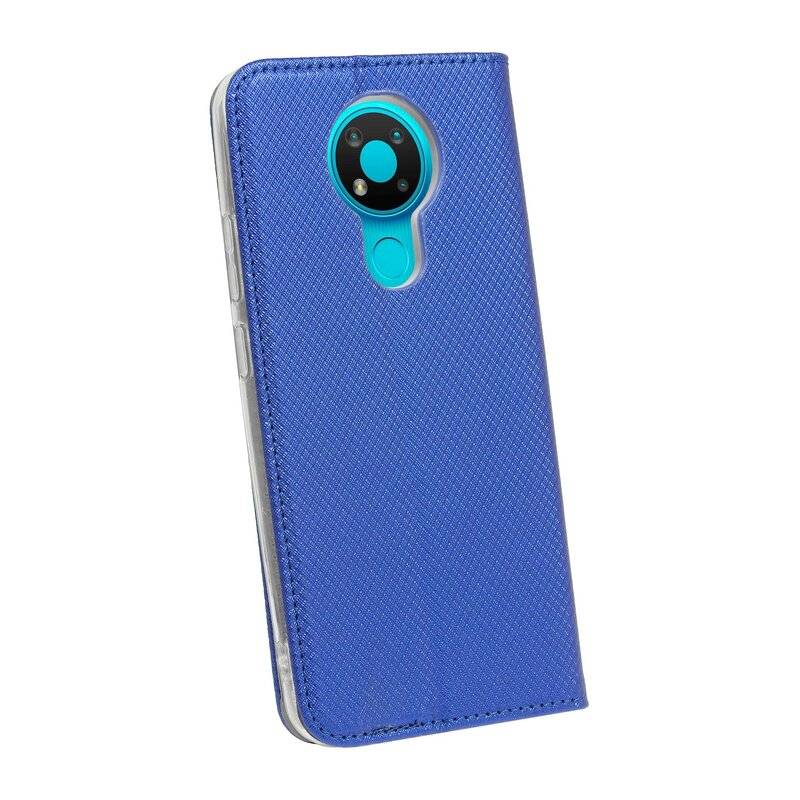 cofi1453® Buch Tasche "Smart" für NOKIA 3.4 Handy Hülle Etui Brieftasche Schutzhülle mit Standfunktion, Kartenfach Blau