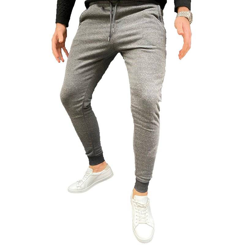 Megaman Herren Jogginghose Sweatparts Baumwolle Trainingshose Jogger Fitness Slim Fit Streetwear Männer Antrahzit XL