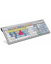 Logickeyboard Standard Verkabelt USB QWERTZ Mehrfarbig Steinberg Cubase Nuendo German Slim Line PC Keyboard