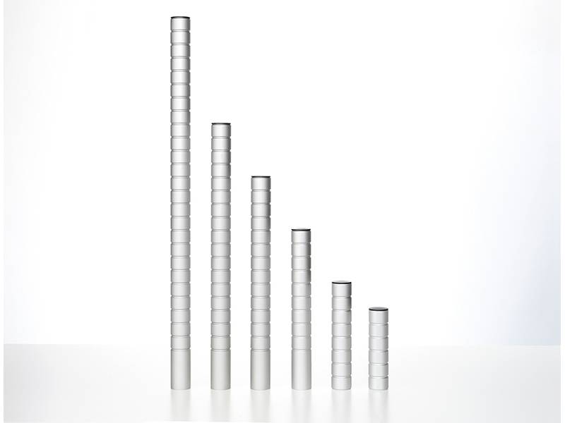 CBS Wishbone Tischbefestigungssäule 700 mm, silber